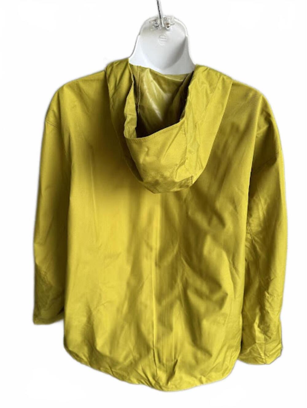 Swiss Tech Rain Jacket Chartreuse Hooded XL - Picture 2 of 6